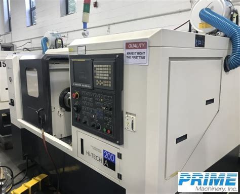 2008 HWACHEON HI TECH 200A LATHES COMBINATION N C CNC Prime Machinery