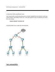 Performance Assessment Qos Ipv Docx Performance Assessment Qos