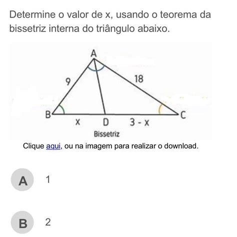 Como Calcular A Bissetriz Interna De Um Triangulo Printable Templates