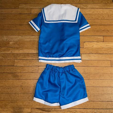 Anime Cosplay School Uniform Costume With Shorts - Gem