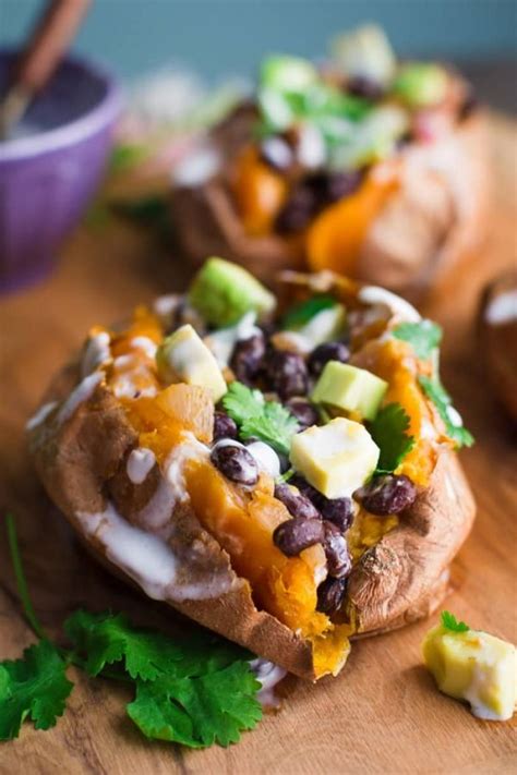 4 Stuffed Sweet Potato Recipes Food With Feeling