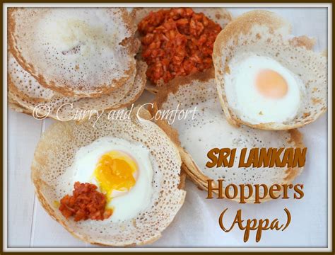 Sri Lankan Hoppers (Appa) | Food, Sri lankan recipes, A food