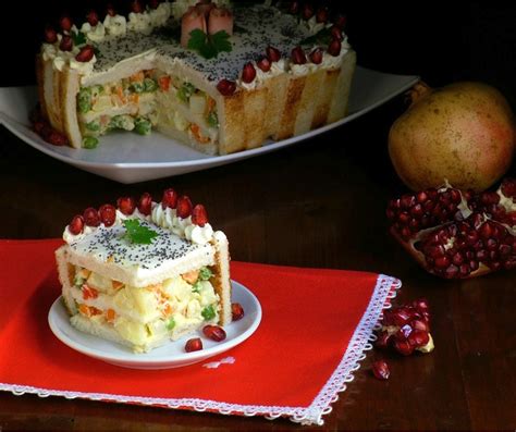 Torta Tramezzino Con Insalata Russa Un Antipasto Scenografico Per Le