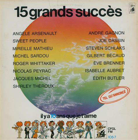 15 grands succès 1978 Artistes variés