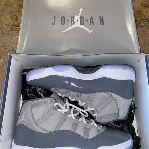 Jordan 11 Cool Grey - Depop