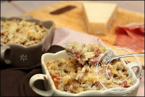 Recette Gratin De Crozets Au Jambon Cru