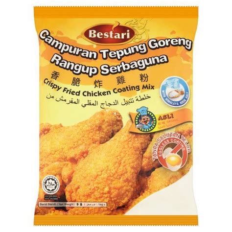 Bestari Crispy Fried Chicken Coating Mix Original 1kg