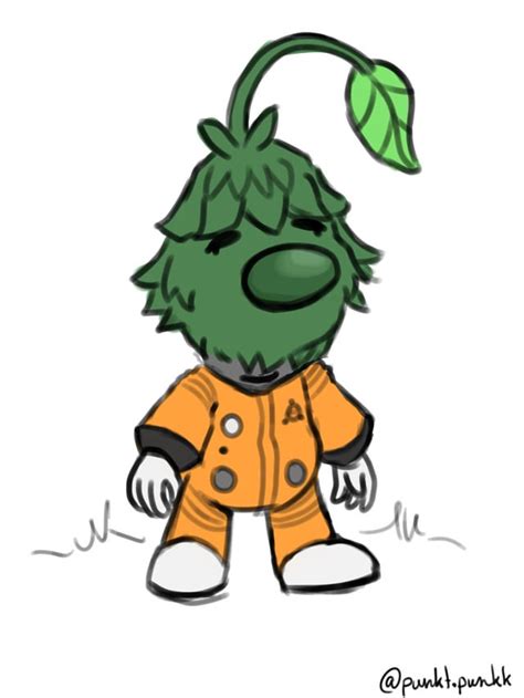 Immediately Had To Make A Leafling Oc Rpikmin