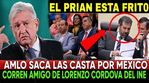 Amlo Saca La S Casta Por Los Mexicanos El Ine Ya Esta Frit Youtube