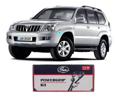 Kit Correia Dentada Toyota Land Cruiser Prado Gates