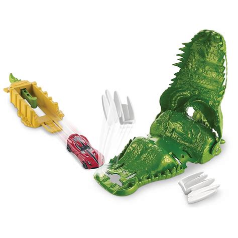 Mattel Πίστα Hot Wheels Crocodile Cranch Track Set DWK94 DWK96 Toys shop gr