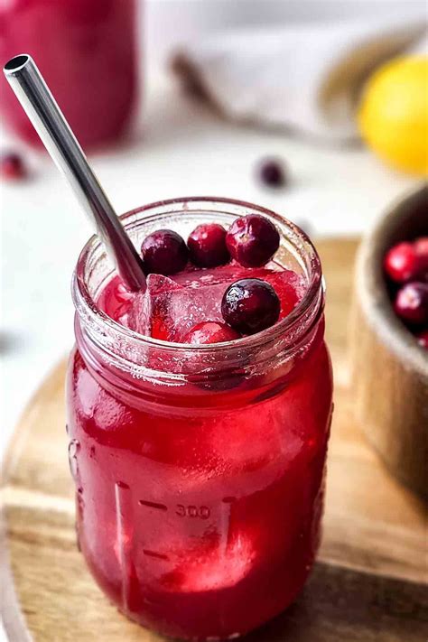 Homemade Cranberry Juice Recipe