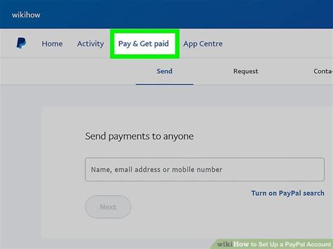 How To Set Up A Paypal Account 14 Steps With Pictures Wikihow