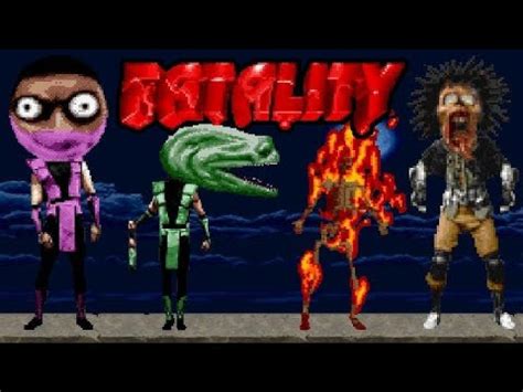 Mortal Kombat 2 SNES Todas Las Fatality YouTube