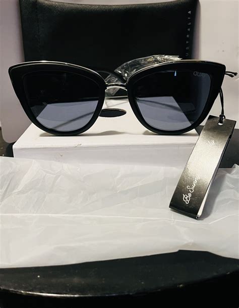 Quay Australia My Girl Black Cat Eye Sunglasses Ebay