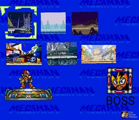 Mega Man The Power Battle 3 Level Select By Marinostyle On Deviantart