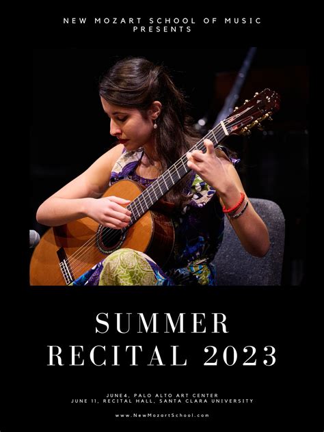 New Mozart Summer Student Recital 2023 — Music lessons in Palo Alto, Menlo Park, Redwood City ...