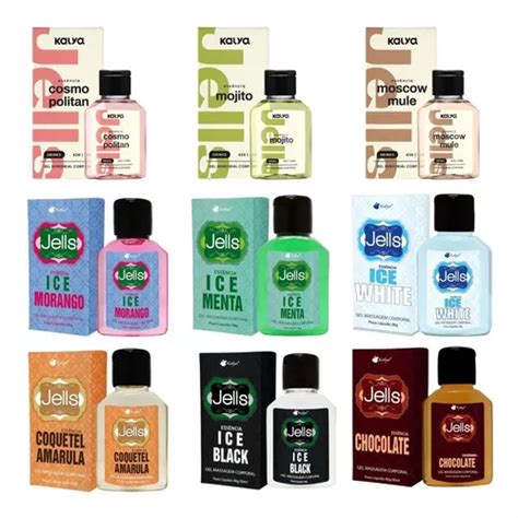 Gel Corporal Beijável De Massagem E Drinks Jells Ice Ou Hot Parcelamento sem juros