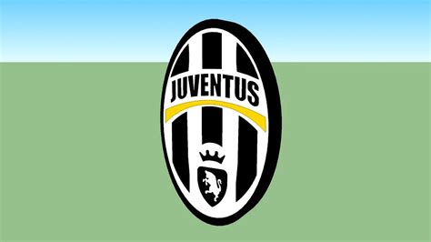 juventus logo 3d model