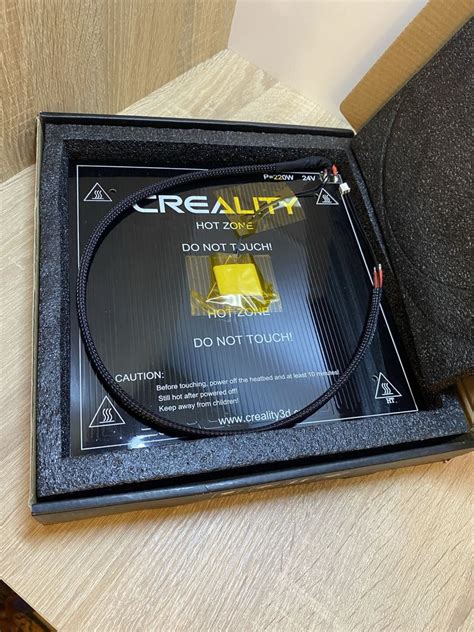 Нагревательная платформа Creality в сборе для 3D принтера Ender 3v2: 1 ...