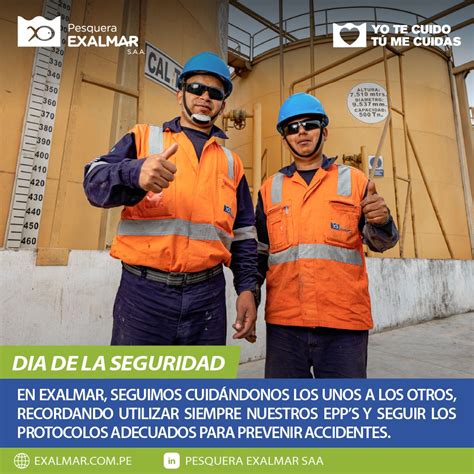 Hoy En El Día De La Seguridad Recordemos Siempre Seguir Los Protocolos