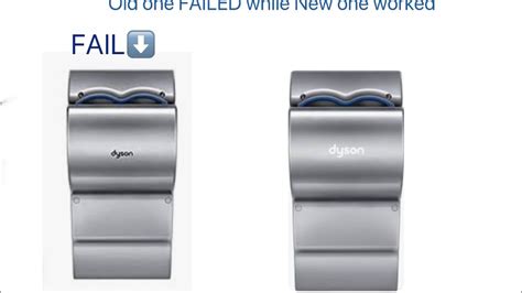 Dyson Airblade Dbs 1 5 Westfield Mall Paramus NJ YouTube