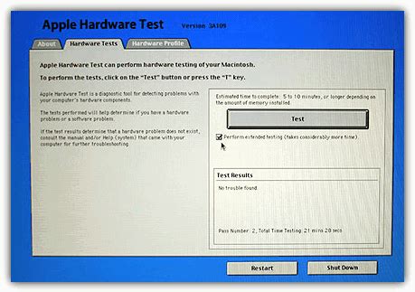 Apple Hardware Test Tool - HemFixArna