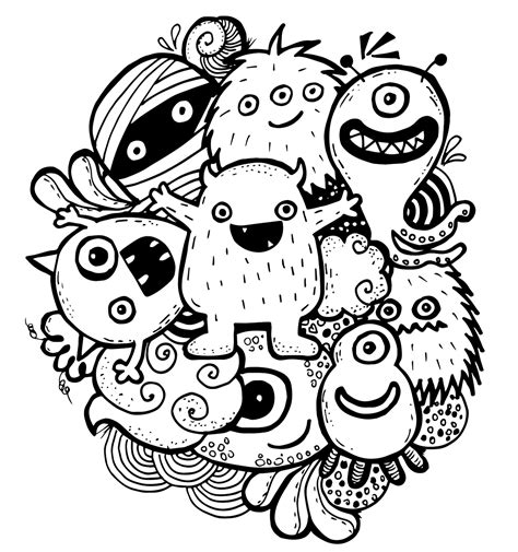 Download Doodles, Doodle, Cute Drawing. Royalty-Free Vector Graphic ... 