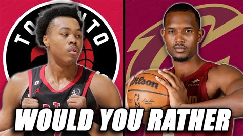 Would You Rather Evan Mobley Or Scottie Barnes YouTube