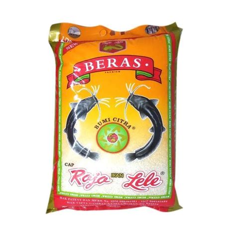 Jual BERAS CAP RAJA IKAN LELE ORANGE 5KG Shopee Indonesia