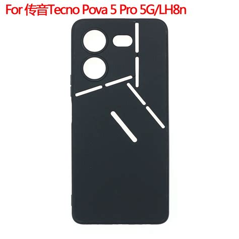 Tecno Pova Pro Pro G Lh N Case Black Soft Tpu Silicone Full