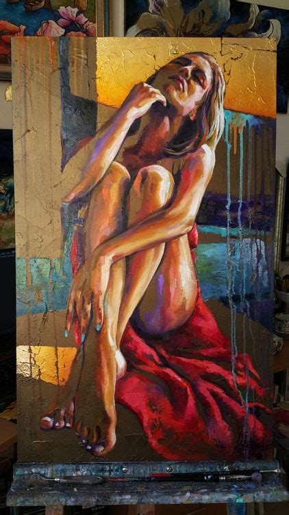 Nude Woman Naked Female Figure Painting I See Only You Free