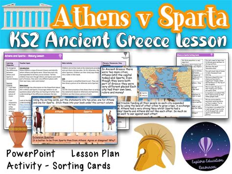 Ks2 Athens Vs Sparta Outstanding History Interview Lesson Teaching