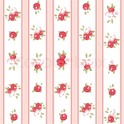 Vintage rose pattern Seamless vector Rose wallpaper | Stock vector ...