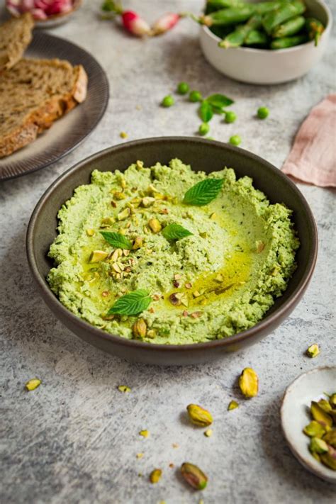 Tartinade De Petits Pois Et Ricotta Recette Tartinade Ricotta