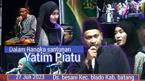 ACARA SANTUNAN YATIM PIATU DS BESANI KEC BLADO KAB BATANG SANGAT