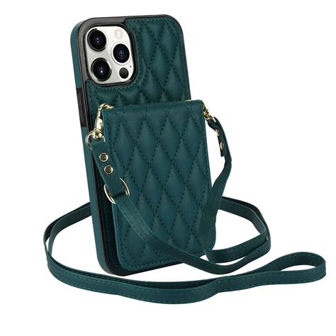 HZSY.Suitable for iPhone 14 Plus Card Holder Phone Case Crossbody