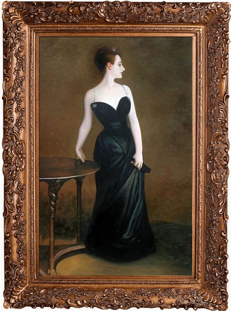 Museum Masters Portrait Of Madame X Framed Oil Reproduction By John