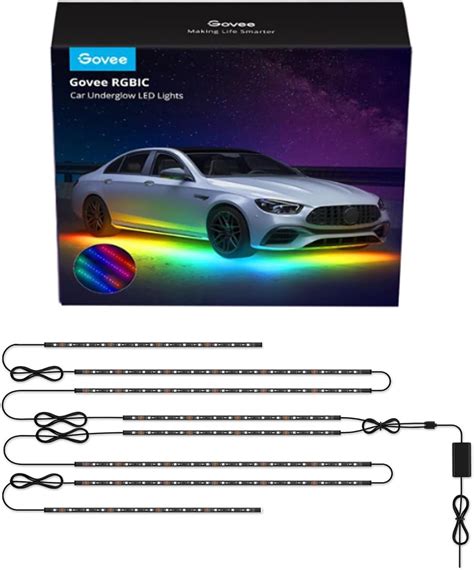 Amazon Car Underglow Lights Bluetooth Dream Color Chasing Strip