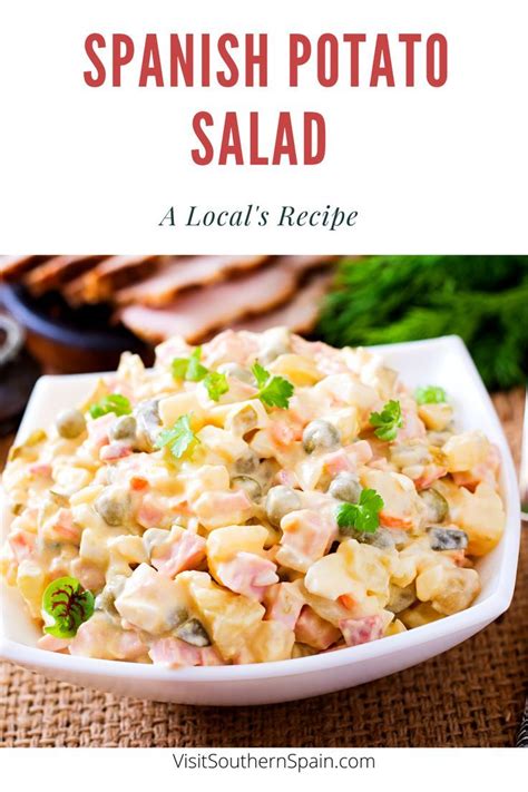 Spanish Potato Salad Ensaladilla Rusa Recipe Recipe Authentic