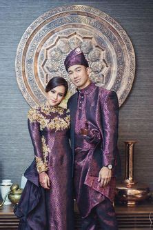 Baju Pengantin Warna Purple Andaman Pengantin Muar Idah Saloon Beauty