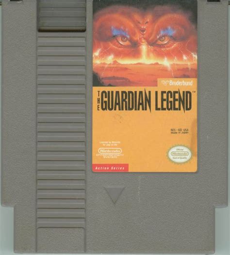 The Guardian Legend 1988 Nes Box Cover Art Mobygames