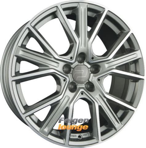 X Drv By Wheelworld Wh Daytona Grau Hochglanzpoliert Dgp X