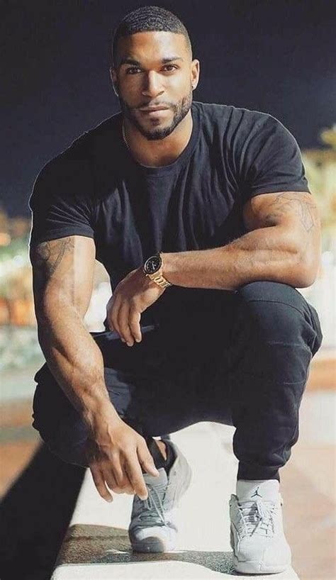 Pinterest XOkikiiii Men In Black Hot Black Guys Gorgeous Black Men Handsome Black Men