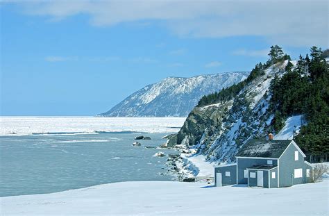 Winter Cape Breton Island Photograph by Robin Clarke