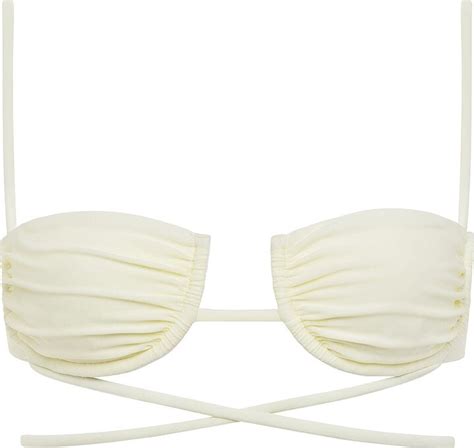 Montce Swim Cream Simone Bikini Top Shopstyle