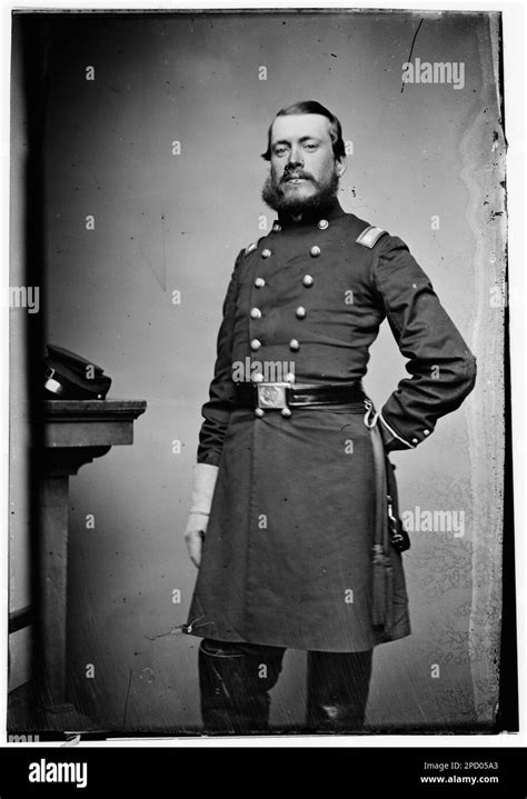 Teniente Coronel A D Adams 27th New York Inf Fotografías De La Guerra Civil 1861 1865