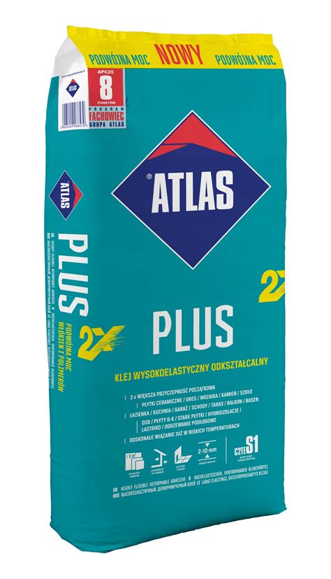 Klej do Płytek Atlas Plus Niska cena na Allegro pl