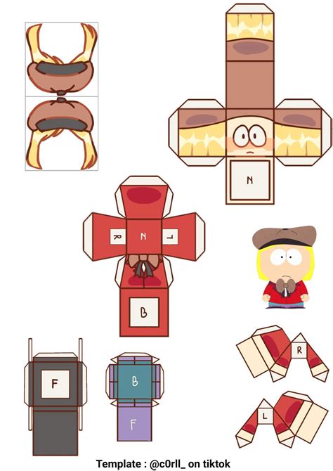 Pip Pirrip Papercraft Dibujos Para Armar Recortables Para Imprimir