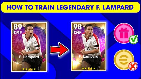 98 Rated Legendary F Lampard Max Training Tutorial In EFootball 2023